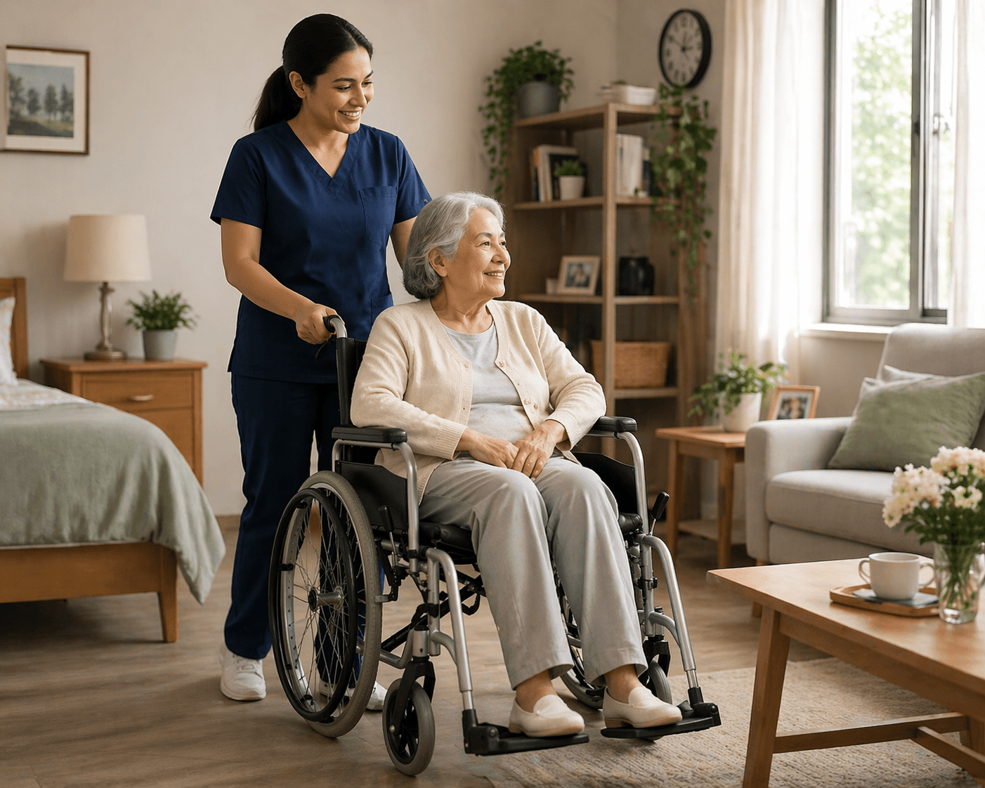 Sam-Rena's Home Care — caring support team